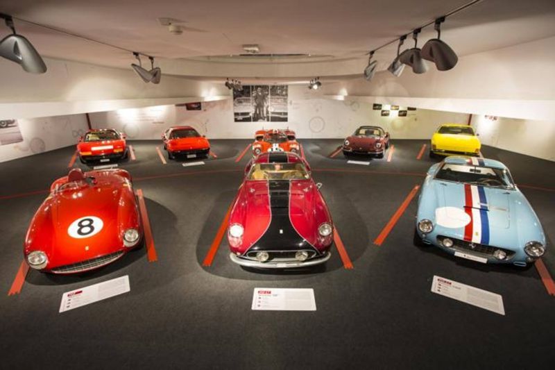 Ferrari Museum, two exhibitions for the 70th anniversary of Rossa:" Under the Skin" and "Rosso Infinito"